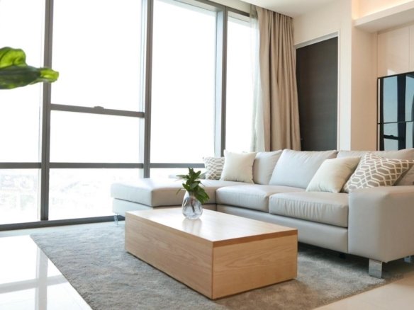 RC260715 The Bangkok Sathorn – Luxury 1-Bedroom Condo For Rent Near BTS Surasak - 12A th Floor