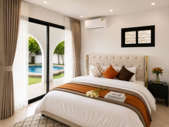 RC260719 Palm Spring Village 2-Storey House with Private Pool - Siam Country Club, Pattaya
