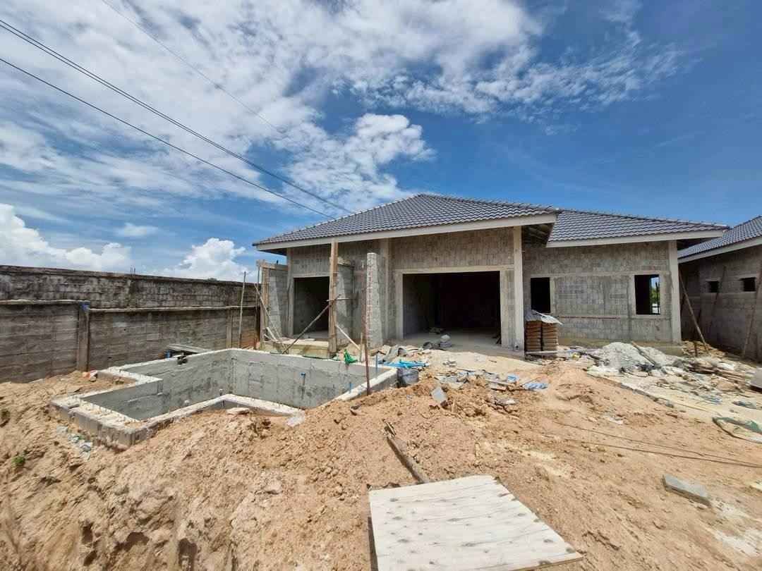 SSF260719 Exclusive Brand New 3-Bedroom Corner Pool Villa Near Jomtien Beach Pattaya - Nong Prue