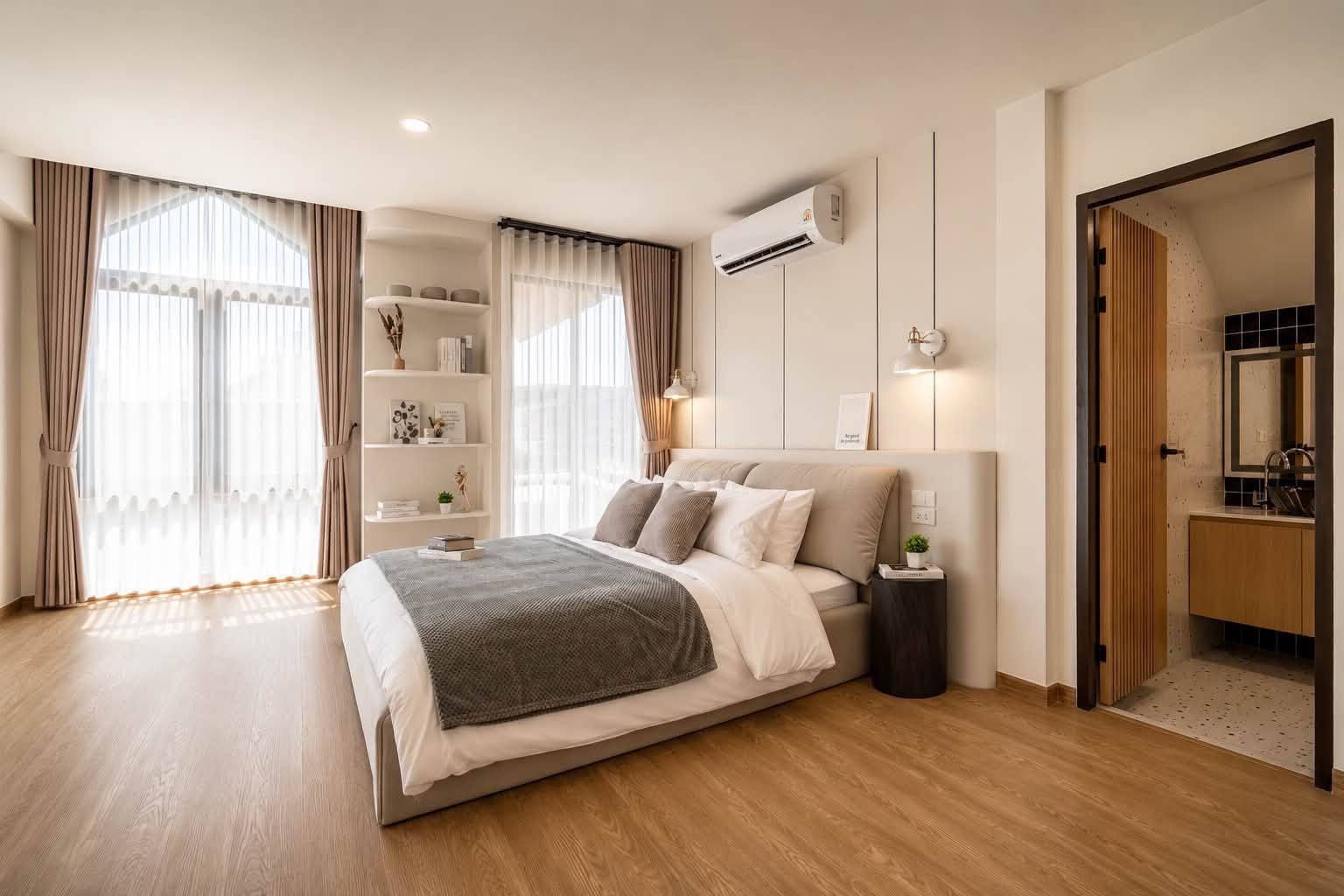 SST260730 Central Pattaya Pool Villa – Modern 3-Bedroom Single House near Sukhumvit