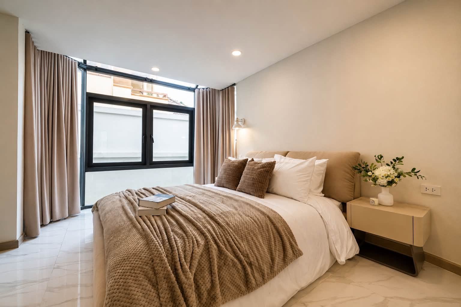 SST260730 Central Pattaya Pool Villa – Modern 3-Bedroom Single House near Sukhumvit