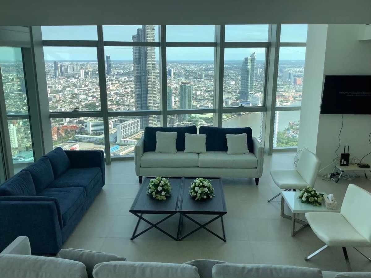 RS260915 The River Luxury Duplex Penthouse - 67th–68th floor Chao Phraya River Views